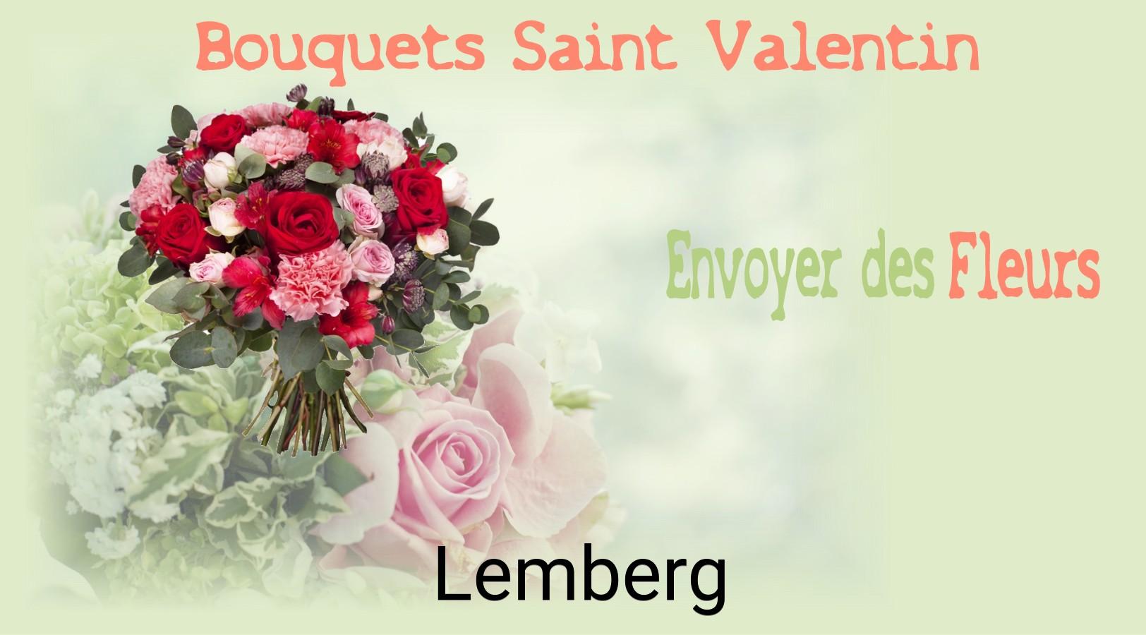 Roses de Saint-Valentin livrées à Lemberg